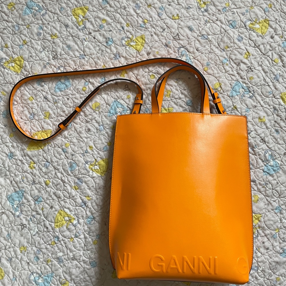 GANNI Banner Medium Tote